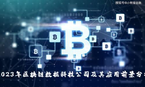 2023年区块链数据科技公司及其应用前景分析