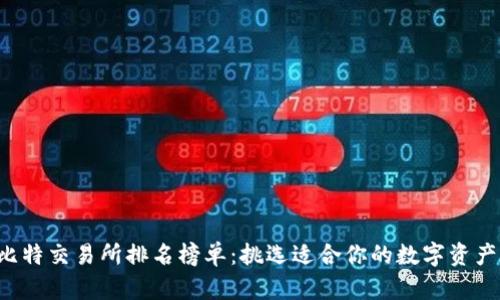 2023年比特交易所排名榜单：挑选适合你的数字资产交易平台