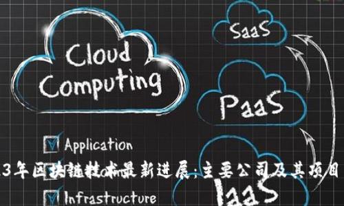 2023年区块链技术最新进展：主要公司及其项目分析